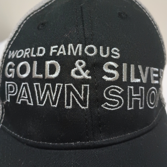 Worlds Famous Gold & Silver Pawn Shop Las Vegas Mesh Trucker Snapback Hat Cap - Picture 11 of 15